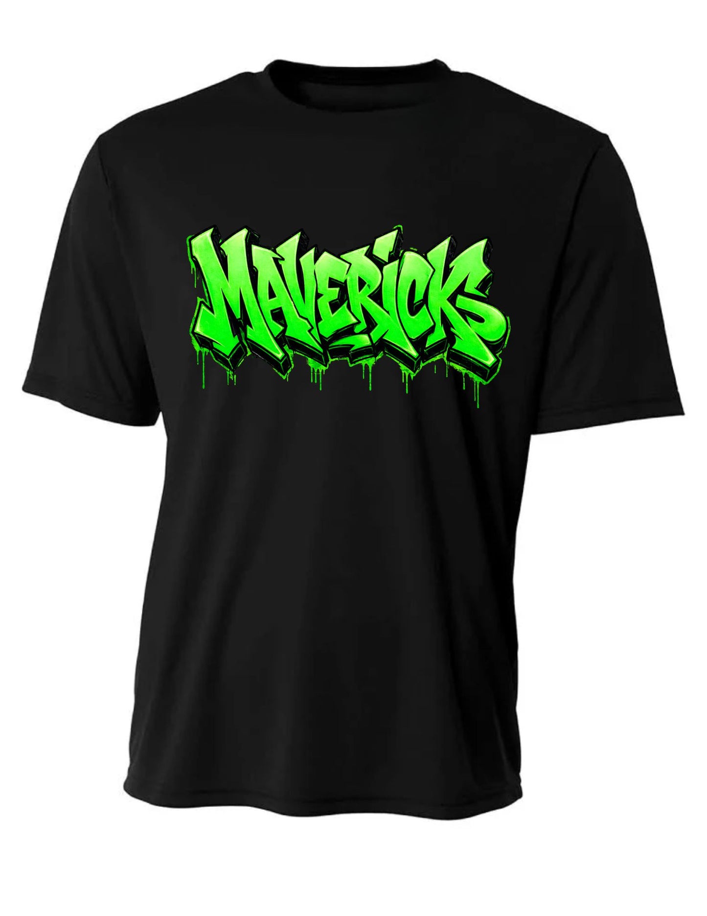 Mavericks "All Gas No Brakes" Graffiti Tee